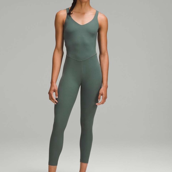 lululemon athletica Pants - NWT Lululemon Green Jumpsuit 4